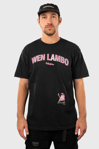 OFFICIAL/オフィシャル WEN LAMBO T-SHIRT(BLACK) プリントTシャツ