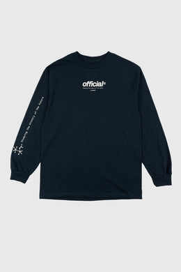 OFFICIAL/オフィシャル History of the Future Longsleeve Shirt (Navy)