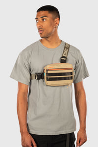 OFFICIAL/オフィシャル TRI-STRAP ESSENTIAL CHEST BAG DESERT CORAL チェストバッグ