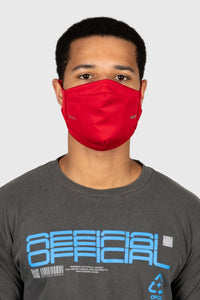OFFICIAL/オフィシャル PERFORMANCE FACE MASK - RED マスク