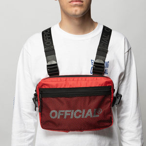 OFFICIAL/オフィシャル MELROSE 2.0 CHEST UTILITY - RED チェストバッグ