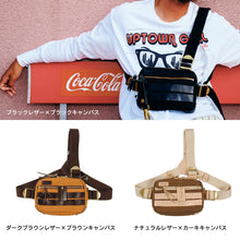 画像をギャラリービューアに読み込む, OFFICIAL/オフィシャル Made in TOKYO CHEST BAG レザーチェストバッグ Sサイズ